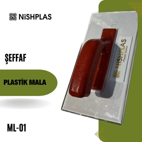 Nishplas Şeffaf Plastik Mala Büyük