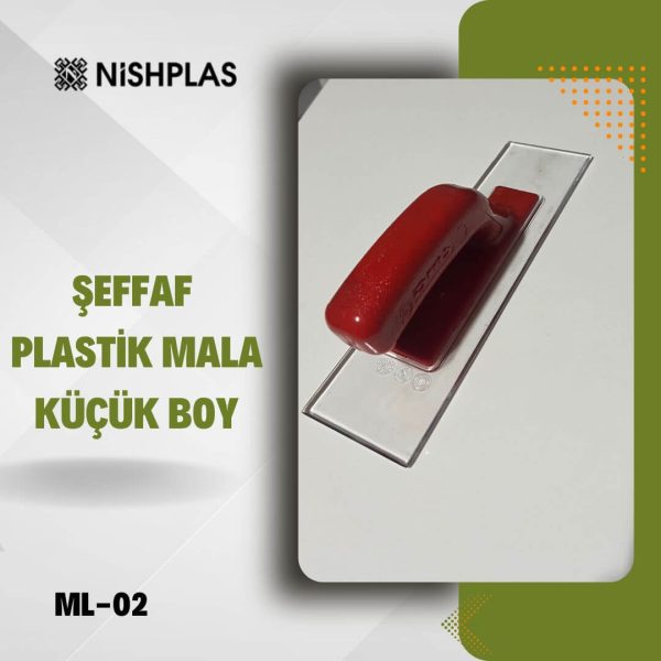 Nishplas Şeffaf Plastik Mala Küçük