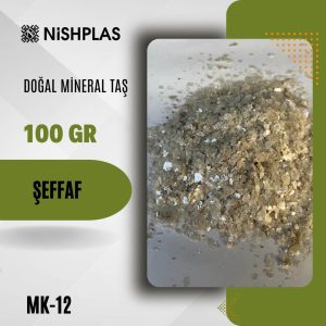 Dekoratif Nishplas Doğal Mineral Taş – Şeffaf – MK-12