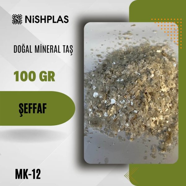 Dekoratif Nishplas Doğal Mineral Taş – Şeffaf – MK-12